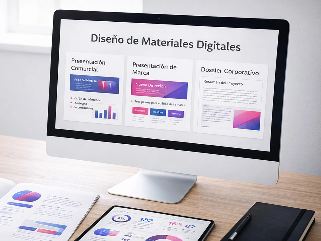 Materiales de comunicación digital para empresas