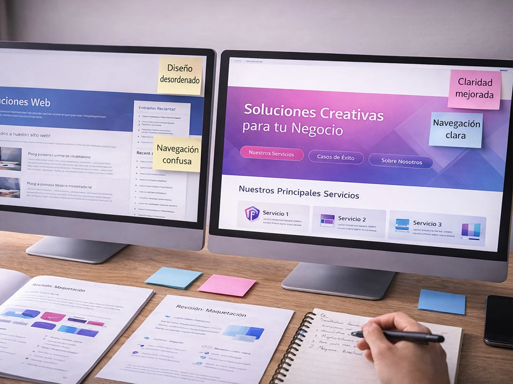 Optimización y rediseño web para empresas